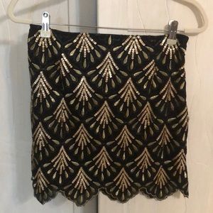 Sequined skirt